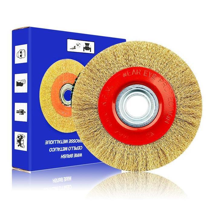 Truo - Sikat Piring Gerinda 4Inch Wire Brush