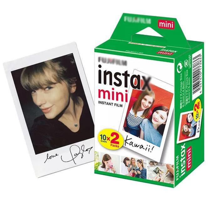 Promo Fujifilm Refill Instax Mini Film Twinpack Plain - Isi 20 Lembar Polos