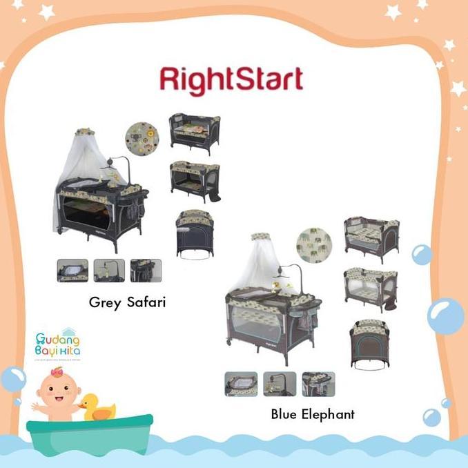 Right Start Baby Box Playard / Tempat Tidur Bayi