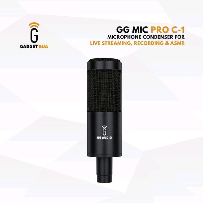 The- Gg Mic Pro C-1 - Microphone Condenser For Streaming, Recording & Asmr