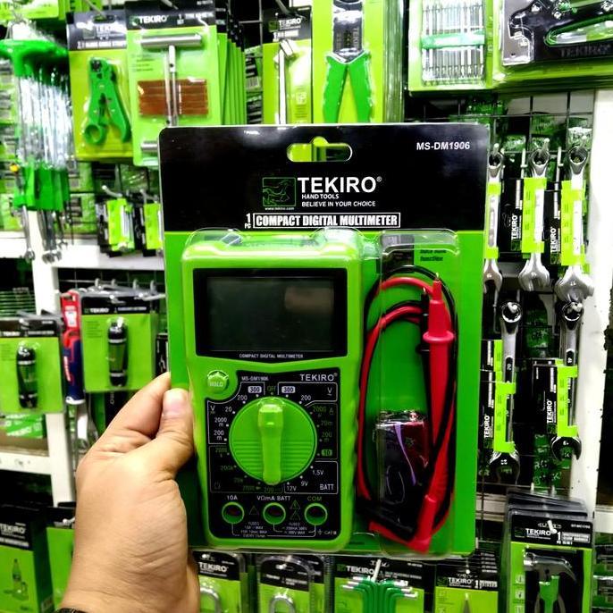 Promo Multi Tester Digital Tekiro - Compact Digital Multi Tester Tekiro Ori Diskon