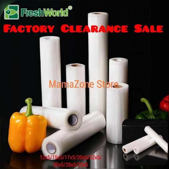 Allthebest- Plastik Roll Vacuum Sealer #17cmx5m# / Plastik Roll Vacuum Embossed