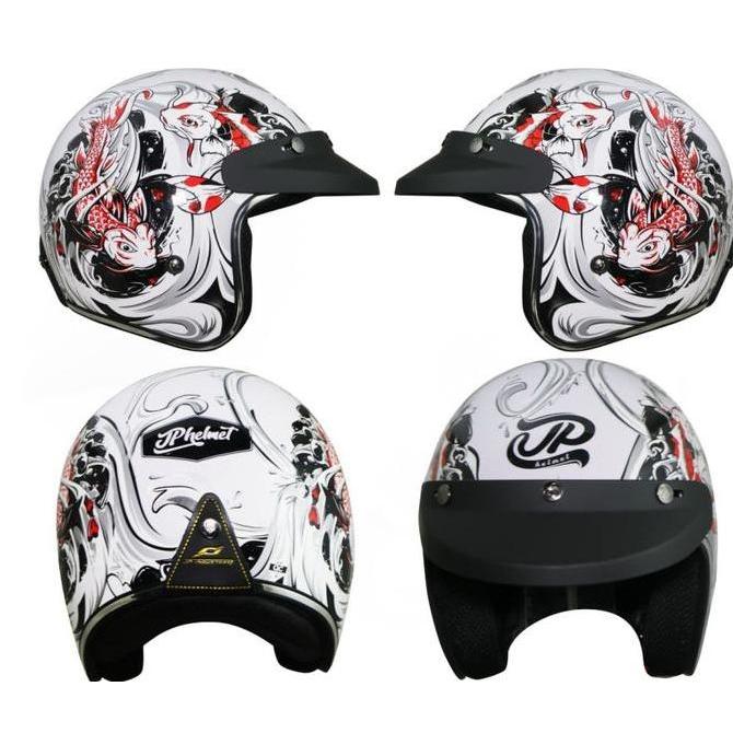 Helm JP Retro Bigie KOI