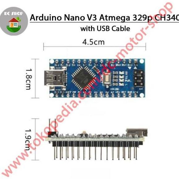 Rex- Arduino Nano V3 Ch340 Clone Atmega328P