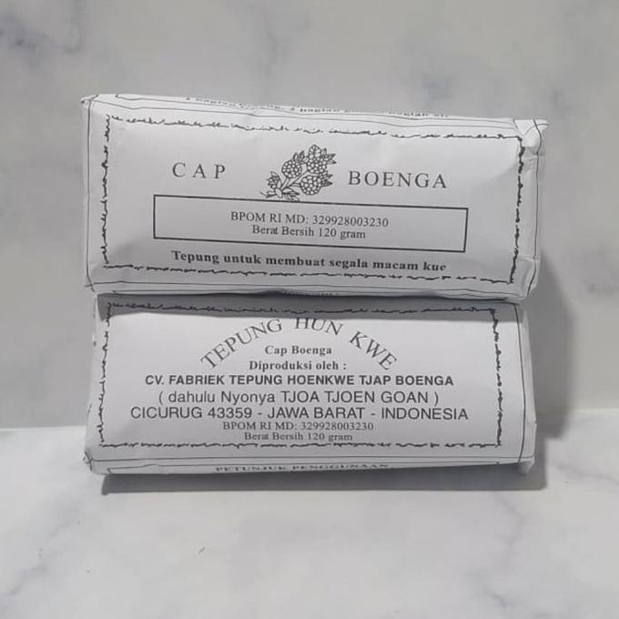 Farinha - Tepung Hun Kwe Cap Boenga Hun Kue Hunkwe Cap Boenga 120 Gram