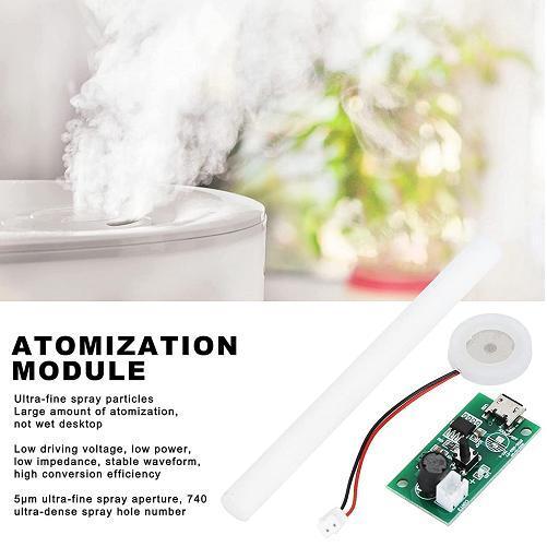 Mini Air Humidifier Mist Maker USB Atomizer Atomization Piece and PCB Module Micro USB