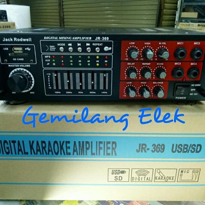 Amplifier Karaoke JACK RODWELL FC-A369 USB, BLUETOOTH