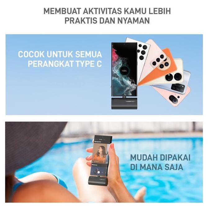 Powerbank MOFIT Portable Mini 5000mAh PD 20 Watt + Quick Charge 3.0