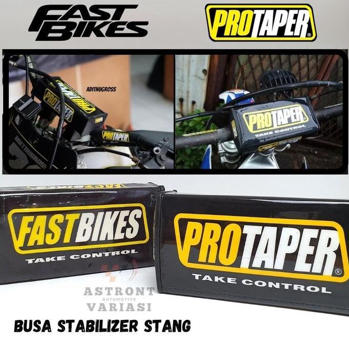 Busa Stabilizer Stang Fatbar Protaper Kotak Busa Gabus Stang Pelindung Motor Trail Cross Klx Alqshop