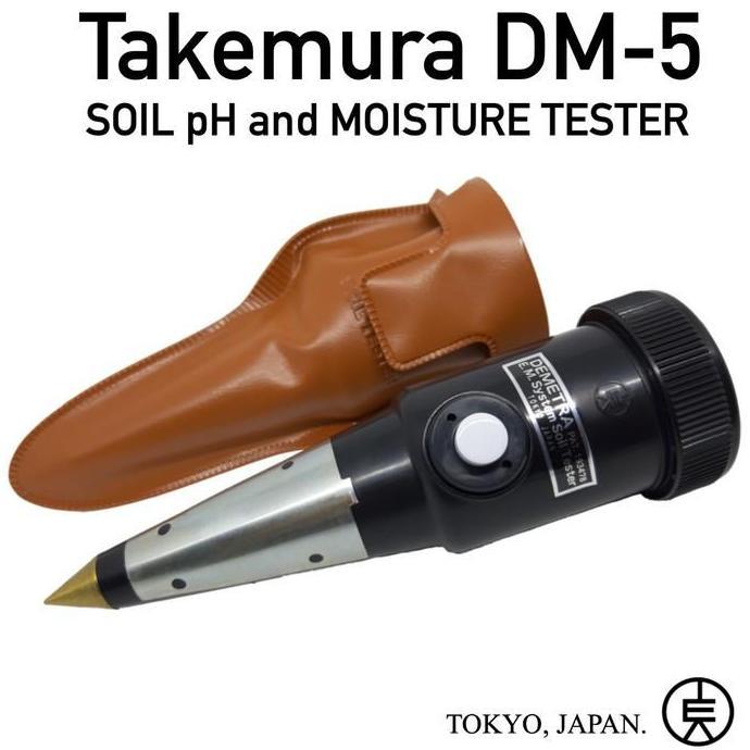 HARGA DISC - Takemura DM-5 Soil pH & Humidity Tester - DM5