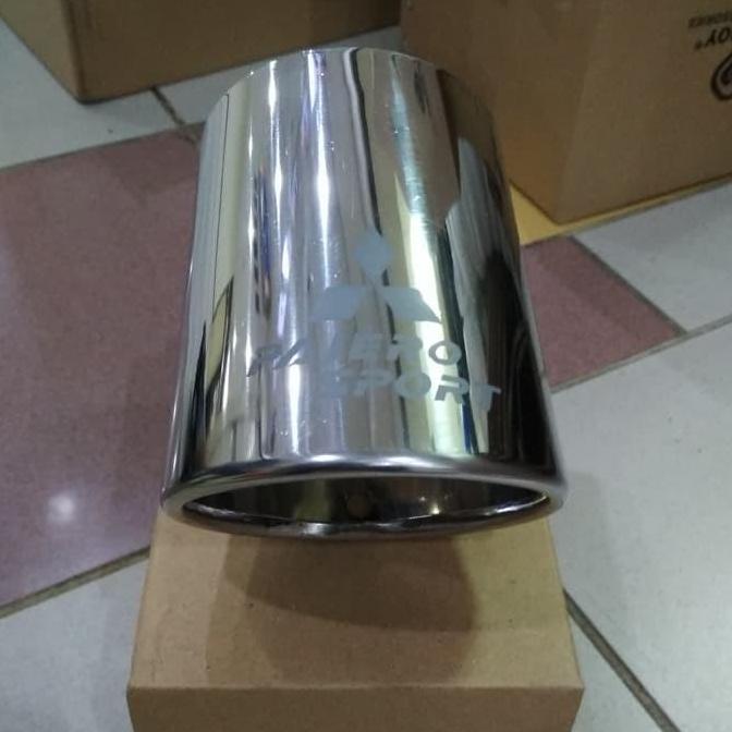DF111 >> Knalpot Muffler Sambungan Buntut Knalpot All New Pajero Sport