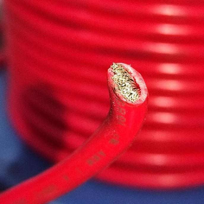 KABEL AWG10 AWG 10 10AWG MERAH PER METER PCMED