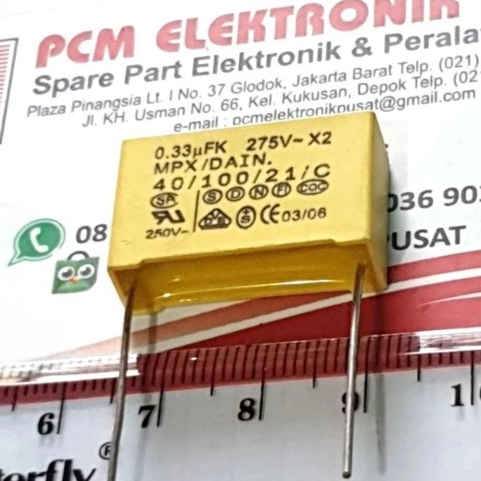 334 275 0.33UF 330NF KAPASITOR MKT 275V MKP PCMED