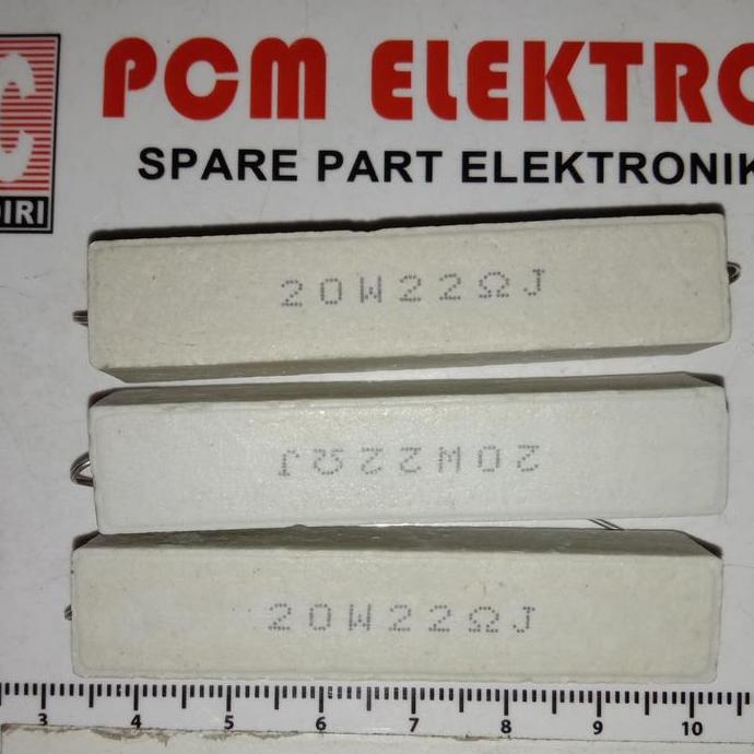 RESISTOR 22OHM 20WATT 22 OHM 22R 20 W 20 WATT PCMED