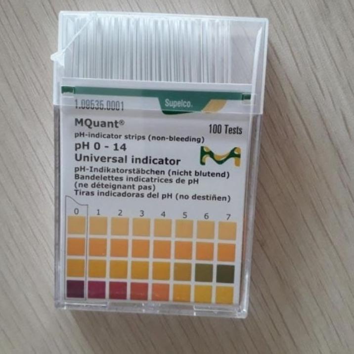 Merck Universal Ph Paper / Kertas Ph Indikator Lakmus 0-14