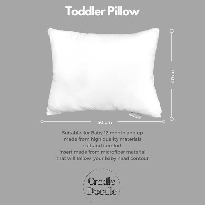 Cradle Doodle Toddler Pillow