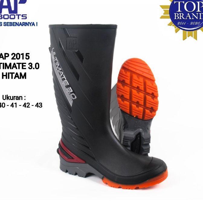 Ap Boots 2015 Ultimate 3.0 Hitam #Terbaru Sepatu Boots Ap Ultimate | Sepatu Ap Boots Ultimate