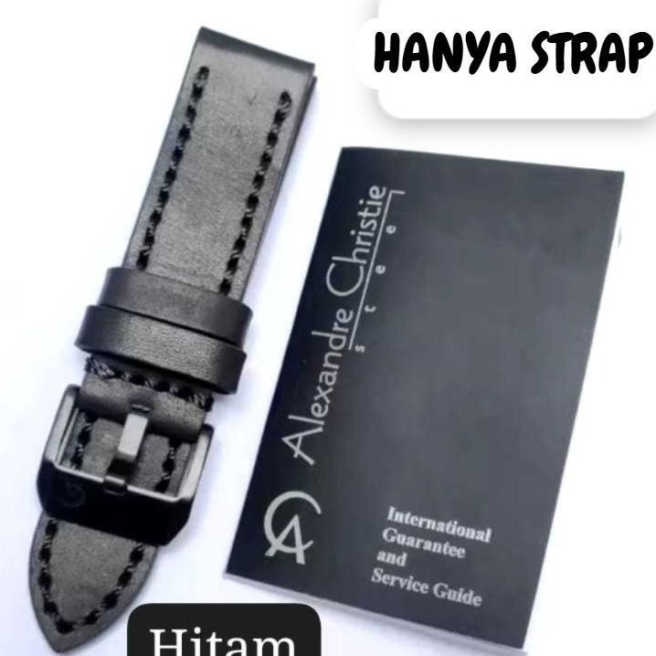 Strap Tali Jam Tangan Pria 26Mm Alexandre Christie Ac9205 / Ac 9205Kulit Watches / Sale