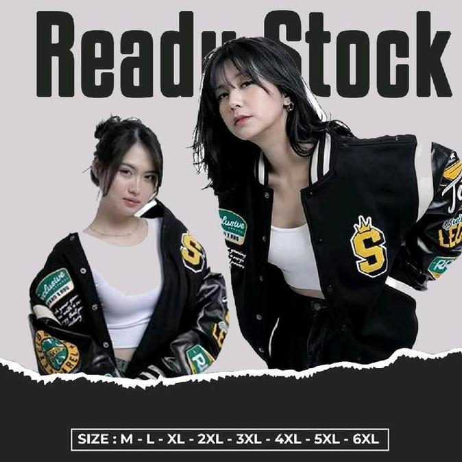 PREMIUM / JAKET VARSITY RRQ XSUKR0 TERBARU 2024 SEASON14 MLBB