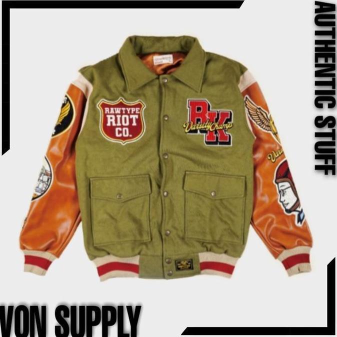 PREMIUM / RawType Riot x Ridwan Kamil Varsity Champ Jacket RK Series