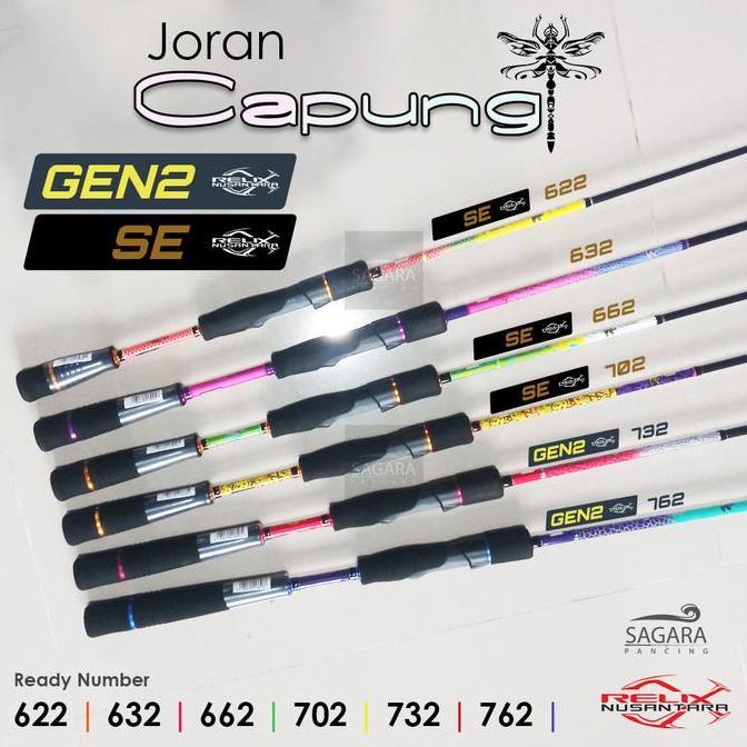 Joran Capung 622 | 632 | 662 | 702 | 732 | 762 | 832 | 902 | 1032 Capung SE Capung GEN 4 Top Section
