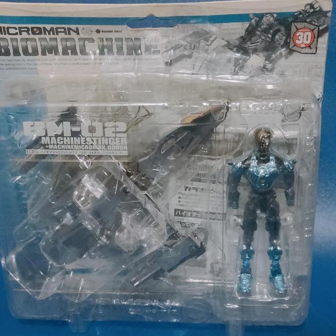 ACTION FIGURE MICROMAN + MACHINESTINGER TAKARA MIXX27