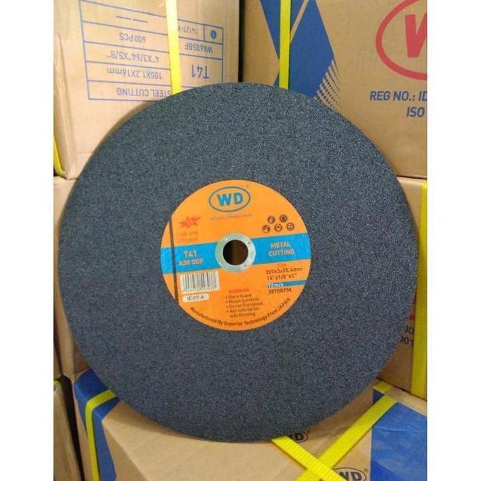 Mata Gerinda WD 14 inch // Cutting Wheels WD 14 inch // WD 14 // Batu Gerinda Potong 14 // Batu Poto