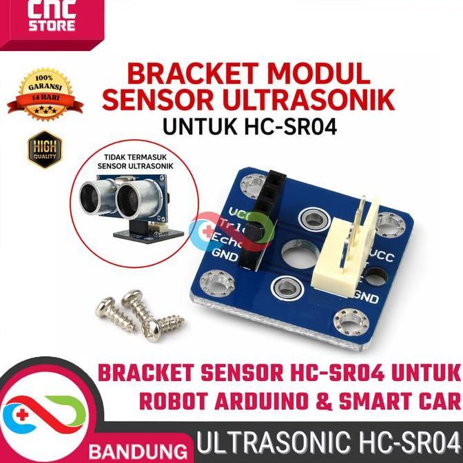 Hc-Sr04 Ultrasonic Module Bracket Adapter Board Mounting & Servo Gimbal Support