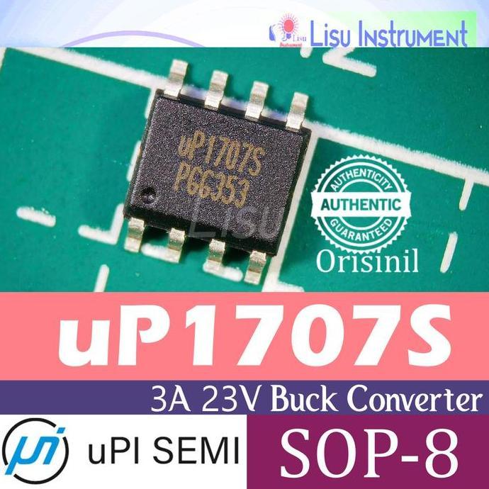 MOTRONICS UP1707S 3A HIGH-EFFICIENCY SYNCHRONOUS-RECTIFIED BUCK CONVERTER PSOP-8