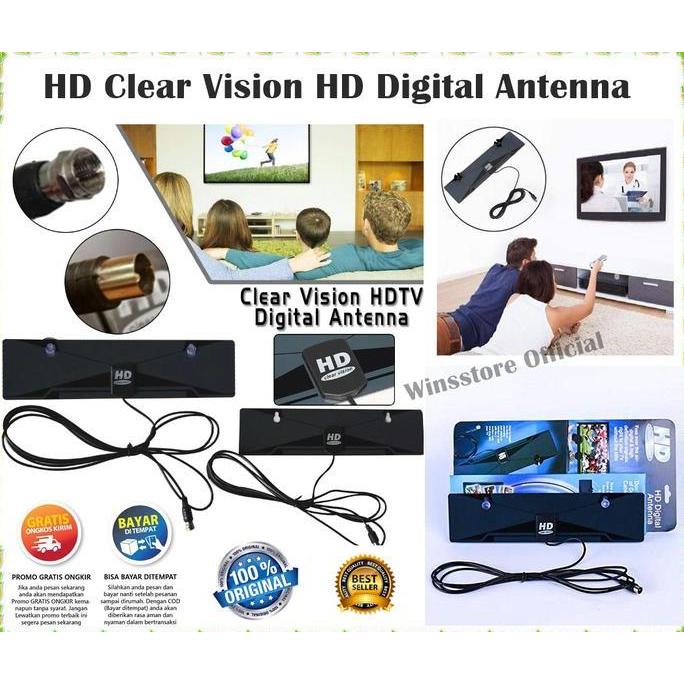 ERT HD DIGITAL ANTENNA Siaran Digital Jernih Channel Otomatis - Antena TV