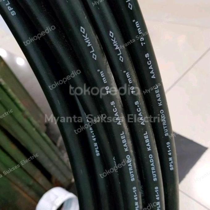 Promo Kabel A3CS 70 mm / AAACS 70mm Alumunium Meteran Diskon