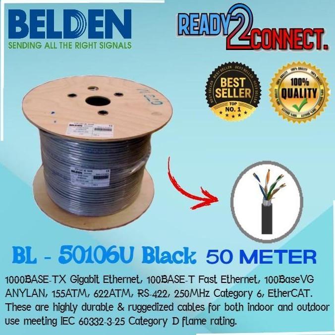 Winarsendang4 - BELDEN 50106U - 50 Meter UTP Cable Cat.6 Outdoor