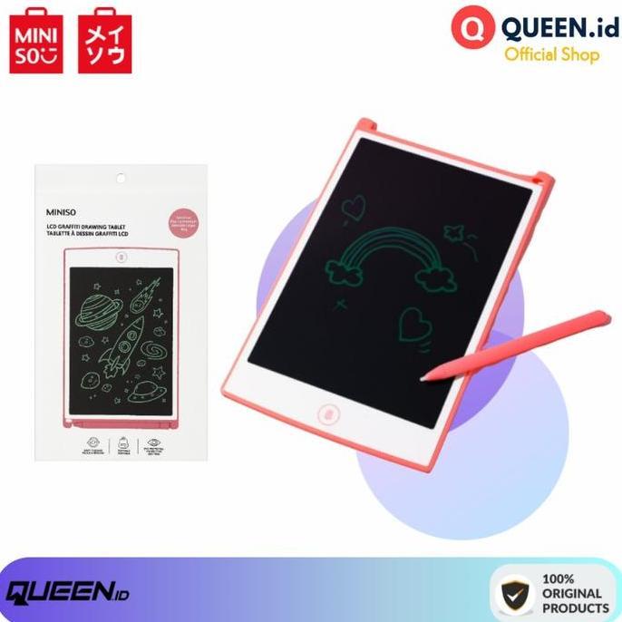 NEW  Miniso LCD Drawing Tablet Digital Pad - Blackboard LCD Papan Digital