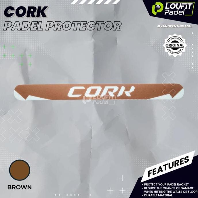 HARGA DISC - CORK PADEL Racket Protector / Pelindung Racket Padel Original Cork