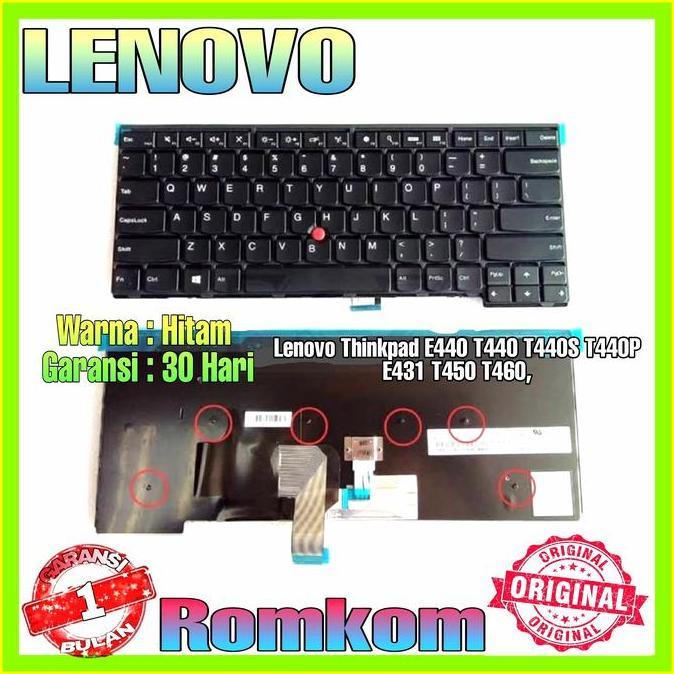 TERBARU - Keyboard Laptop Lenovo E450C E455 T440s T440p T431 L440 E440 OriginaL