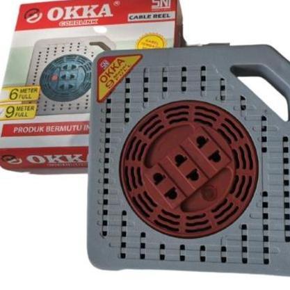 9Meter Kabel Roll Rol Rolan Gulung Colokan Listrik lampu Box Hiro 9M Alqshop