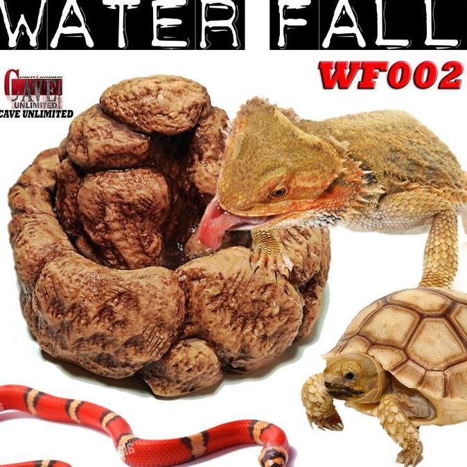 HARGA DISC - WF002 WATERFALL AIR TERJUN TERRARIUM PALUDARIUM AQUARIUM HIASAN DEKORASI AKUARIUM