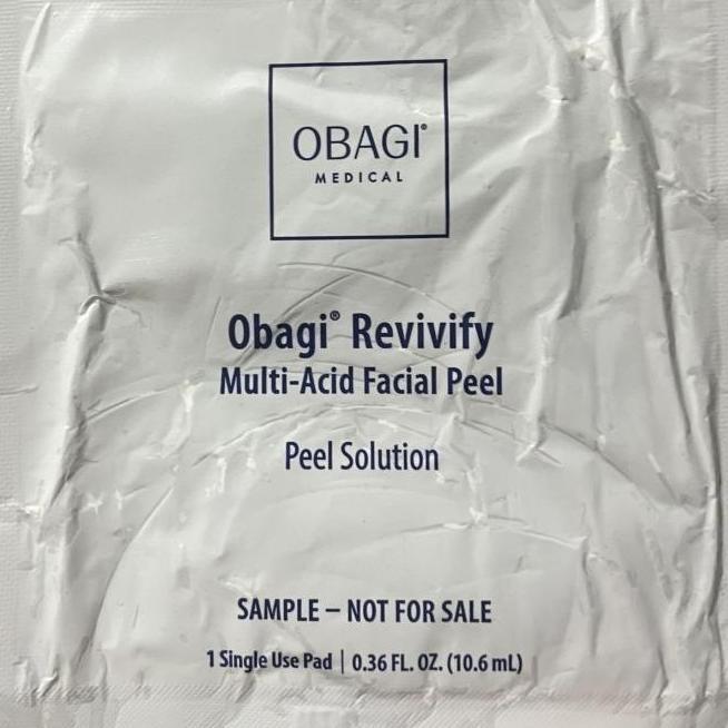 Obagi Revivy multi acid peel pad Chemical ___maxie Oasis