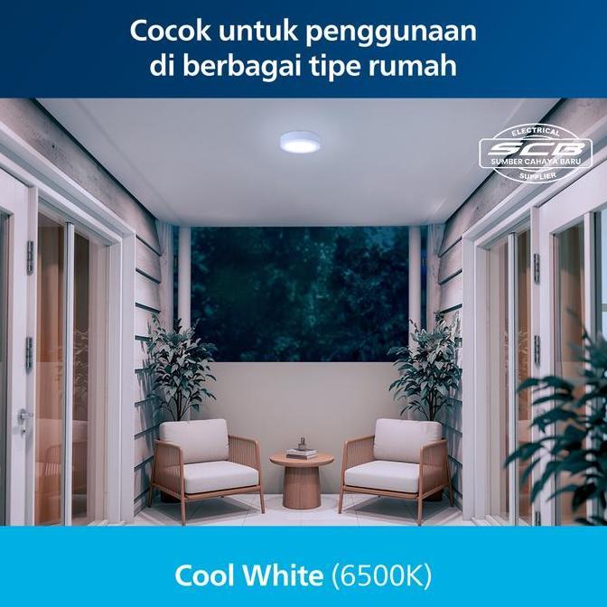 Promo Lampu Plafon Philips Led Downlight Outbow Dn027C 12 Watt - Caha