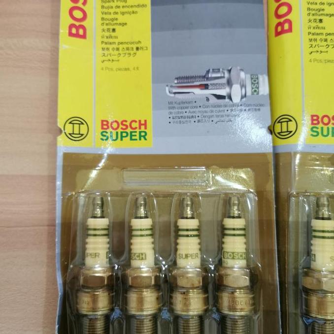 BUSI BOSCH W8DC/SPARK PLUG W8DC UNTUK GENSET DAN MOBIL (4PCS)
