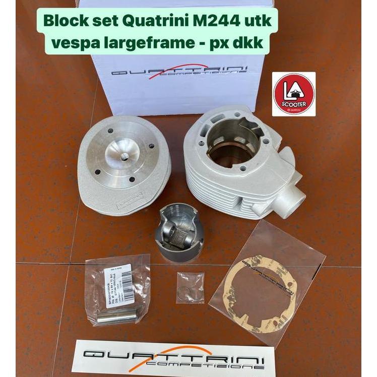 Blok set Quattrini M-244 utk PX, Excel 200 dkk