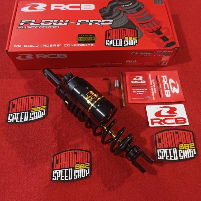Shock Shockbreaker RCB Racing Boy Flow Pro Black 330mm Beat FI ESP