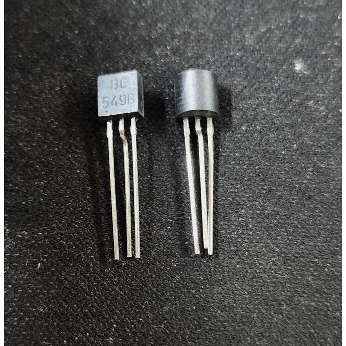 BEJ27 TRANSISTOR BC549B BC549 SILICON NPN 0.5W 30V 0.1A LOW NOISE TRANSISTOR