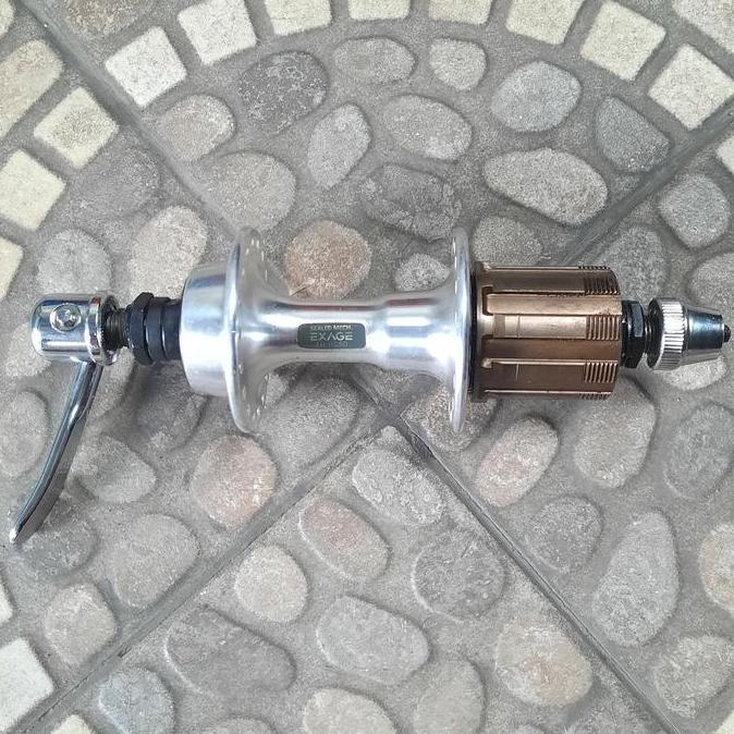 NAP HUB BELAKANG - FREE HUB SHIMANO EXAGE 36H HG50 VIA JAPAN PROMO
