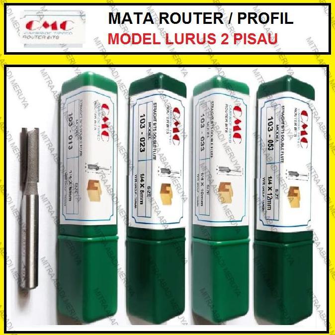 Superkit- Mata Profil Lurus Router Bit Router L Mata Router Cmc 103