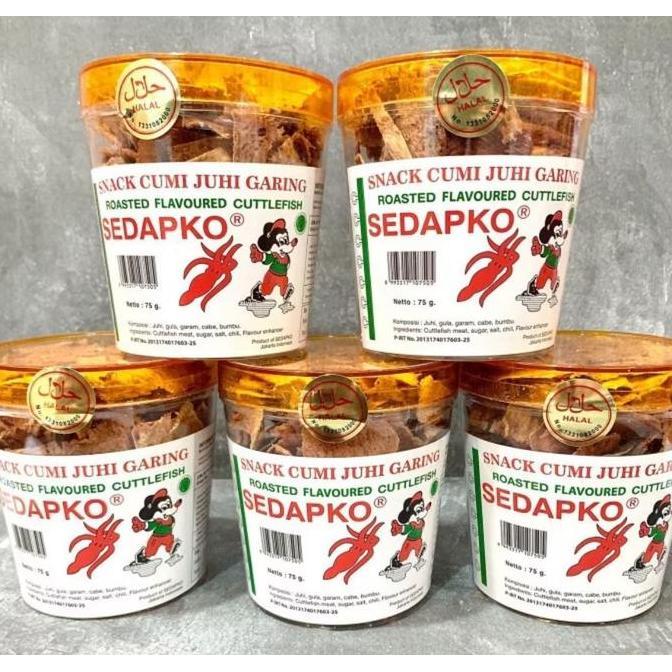 Comida - Sedapko Snack Cumi Juhi Garing 75Gram / Snack Abon Juhi Sedapko