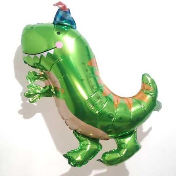 Balon Foil Karakter Dino Dinosaurus Jungle Land Jumbo