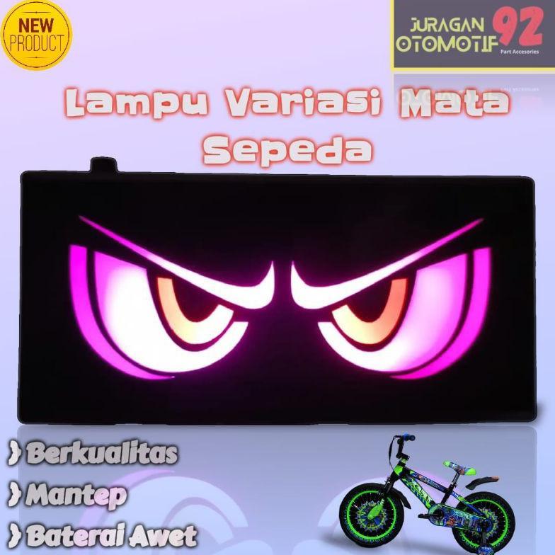 VELMORA LAMPU MATA SEPEDA DEPAN BELAKANG AKSESORIS SEPEDA BMX ONTEL SEPEDA LISTRIK BERKUALITAS