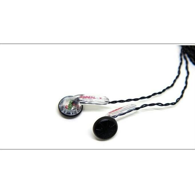 Earbud Fareal Clear Housing 64 Ohm Old Batch Silver Plate Cable