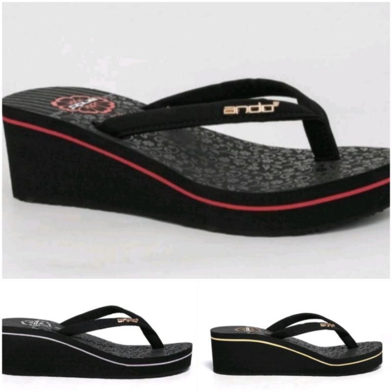 SANDAL ANDO WANITA WEDGES/ ANDO JOICE 02 /JOICE 05 / MELITA / ZAHRA ANDO GRACE